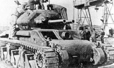 est vehicle for the AC4, which was fitted with two 87.6 mm (25 pdr) guns, to test whether the vehicle could sustain the recoil of the 76.2 mm (17 pdr) gun